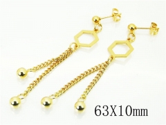 HY Wholesale Earrings 316L Stainless Steel Earrings-HY60E0887KE