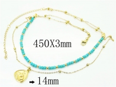 HY Wholesale Necklaces Stainless Steel 316L Jewelry Necklaces-HY92N0440HLE