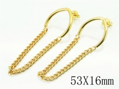 HY Wholesale Earrings 316L Stainless Steel Earrings-HY60E0796JLT