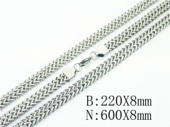 HY Wholesale Stainless Steel 316L Necklaces Bracelets Sets-HY61S0630IML