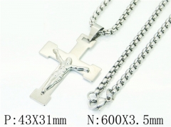 HY Wholesale Necklaces Stainless Steel 316L Jewelry Necklaces-HY61N1078KC