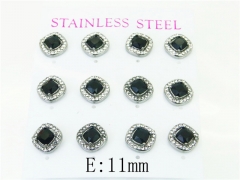 HY Wholesale Earrings 316L Stainless Steel Earrings-HY59E1067IOC