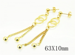 HY Wholesale Earrings 316L Stainless Steel Earrings-HY60E0880KW