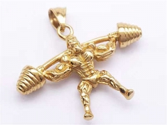 HY Wholesale Jewelry Pendant Stainless Steel Pendant (not includ chain)-HY0072P502