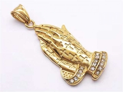 HY Wholesale Jewelry Pendant Stainless Steel Pendant (not includ chain)-HY0072P541