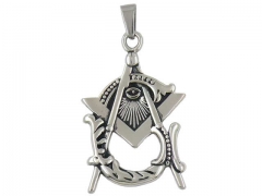 HY Wholesale Jewelry Pendant Stainless Steel Pendant (not includ chain)-HY0065P043