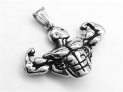 HY Wholesale Jewelry Pendant Stainless Steel Pendant (not includ chain)-HY0072P070