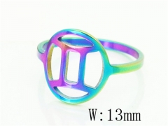 HY Wholesale Rings Stainless Steel 316L Rings-HY15R2275IKZ