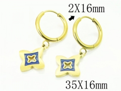 HY Wholesale Earrings 316L Stainless Steel Earrings-HY80E0646MLS
