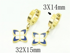 HY Wholesale Earrings 316L Stainless Steel Earrings-HY80E0657MLG