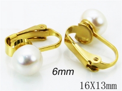 HY Wholesale Earrings 316L Stainless Steel Earrings-HY30E1525ML