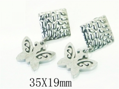 HY Wholesale Earrings 316L Stainless Steel Earrings-HY91E0457MG