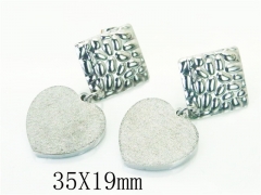 HY Wholesale Earrings 316L Stainless Steel Earrings-HY91E0446MX