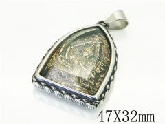 HY Wholesale Pendant 316L Stainless Steel Jewelry Pendant-HY22P1056HPC