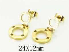 HY Wholesale Earrings 316L Stainless Steel Earrings-HY80E0613LL