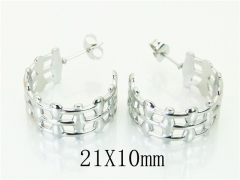 HY Wholesale Earrings 316L Stainless Steel Earrings-HY70E1174KR