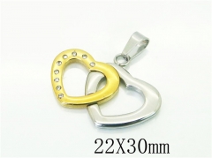 HY Wholesale Pendant 316L Stainless Steel Jewelry Pendant-HY12P1610KQ