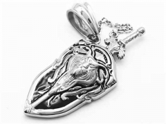 HY Wholesale Jewelry Pendant Stainless Steel Pendant (not includ chain)-HY0072P196