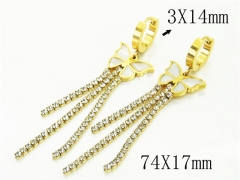 HY Wholesale Earrings 316L Stainless Steel Earrings-HY32E0354HXX