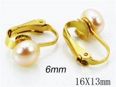 HY Wholesale Earrings 316L Stainless Steel Earrings-HY30E1528ML