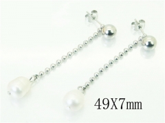 HY Wholesale Earrings 316L Stainless Steel Earrings-HY32E0322PL