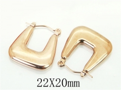 HY Wholesale Earrings 316L Stainless Steel Earrings-HY70E1123LY