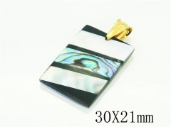 HY Wholesale Pendant 316L Stainless Steel Jewelry Pendant-HY12P1572HIA