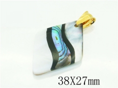 HY Wholesale Pendant 316L Stainless Steel Jewelry Pendant-HY12P1564HID