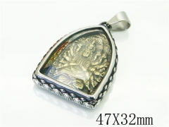 HY Wholesale Pendant 316L Stainless Steel Jewelry Pendant-HY22P1054HPE
