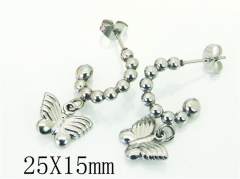 HY Wholesale Earrings 316L Stainless Steel Earrings-HY70E1159KL
