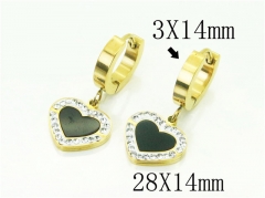 HY Wholesale Earrings 316L Stainless Steel Earrings-HY80E0649MLR