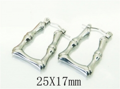 HY Wholesale Earrings 316L Stainless Steel Earrings-HY70E1084KG