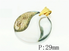 HY Wholesale Pendant 316L Stainless Steel Jewelry Pendant-HY12P1550HIW