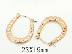 HY Wholesale Earrings 316L Stainless Steel Earrings-HY70E1103LB