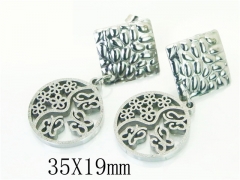 HY Wholesale Earrings 316L Stainless Steel Earrings-HY91E0454MT