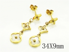 HY Wholesale Earrings 316L Stainless Steel Earrings-HY32E0290HHT
