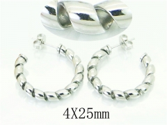 HY Wholesale Earrings 316L Stainless Steel Earrings-HY05E2051PL