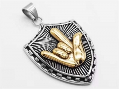 HY Wholesale Jewelry Pendant Stainless Steel Pendant (not includ chain)-HY0072P260
