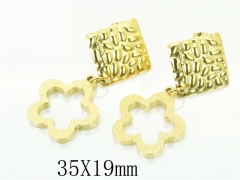 HY Wholesale Earrings 316L Stainless Steel Earrings-HY91E0472ND