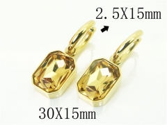 HY Wholesale Earrings 316L Stainless Steel Earrings-HY32E0313HJV