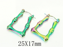 HY Wholesale Earrings 316L Stainless Steel Earrings-HY70E1086LW