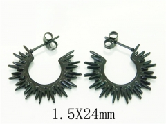 HY Wholesale Earrings 316L Stainless Steel Earrings-HY70E1132LB