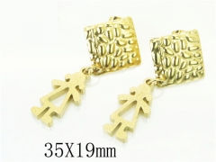 HY Wholesale Earrings 316L Stainless Steel Earrings-HY91E0461ND