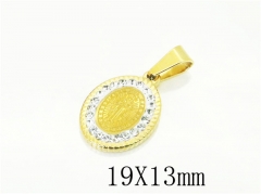HY Wholesale Pendant 316L Stainless Steel Jewelry Pendant-HY12P1625JV