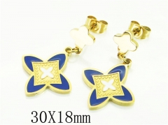 HY Wholesale Earrings 316L Stainless Steel Earrings-HY80E0629ML