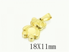 HY Wholesale Pendant 316L Stainless Steel Jewelry Pendant-HY12P1596ILD