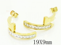 HY Wholesale Earrings 316L Stainless Steel Earrings-HY32E0328HIL