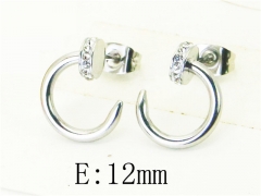 HY Wholesale Earrings 316L Stainless Steel Earrings-HY80E0609LL