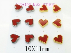 HY Wholesale Earrings 316L Stainless Steel Earrings-HY59E1122IIL