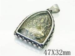 HY Wholesale Pendant 316L Stainless Steel Jewelry Pendant-HY22P1058HPZ